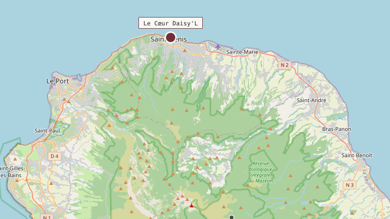 Carte situant Le Cœur Daisy'L